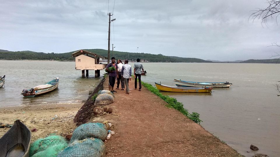 Photo of Aghanashini river bank,Bogribail, Bogribail, Karnataka, India by roottraveller