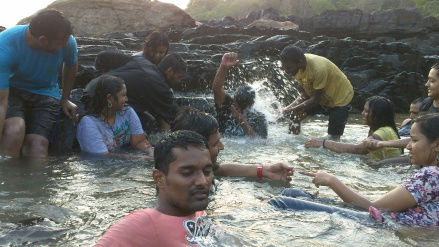 Photo of Gokarna Beach Trek - Relaxing in Paradise, Chanting OM, and looking at HalfMoon 4/46 by Venki