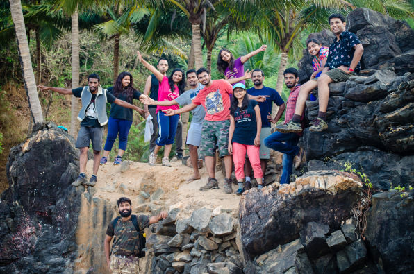 Photo of Gokarna Beach Trek - Relaxing in Paradise, Chanting OM, and looking at HalfMoon 5/46 by Venki