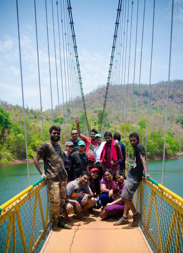 Photo of Gokarna Beach Trek - Relaxing in Paradise, Chanting OM, and looking at HalfMoon 23/46 by Venki