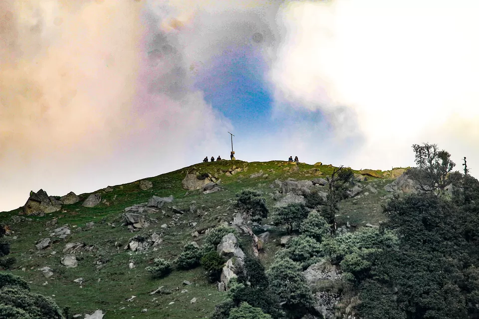 Photo of Triund Hill, Triund Hill Trail from Bhagsunag Waterfall, Dharamshala, Himachal Pradesh, India by Sambhav Jain