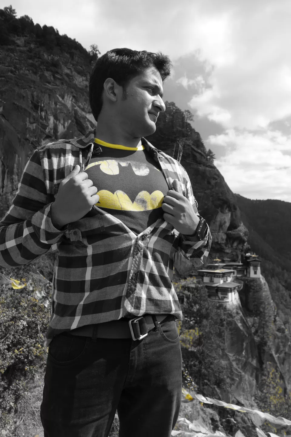 Photo of Tiger's Lair Temple, Paro, Bhutan by Hameed Fazal