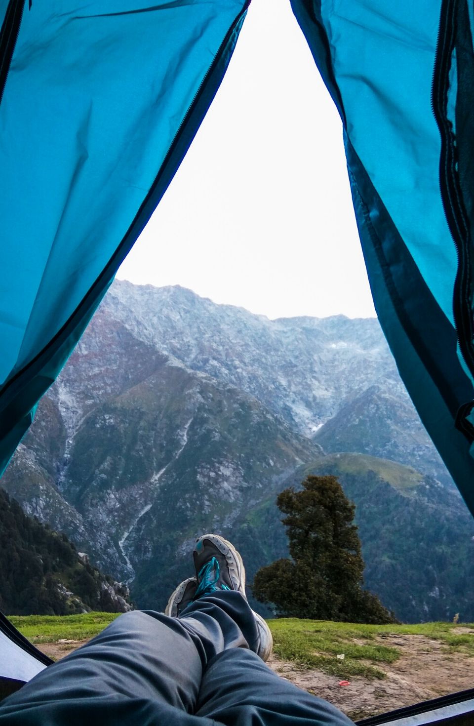 Photo of Triund Trek Trail, Trail to Triund Hill, Dharamshala, Himachal Pradesh, India by Navs