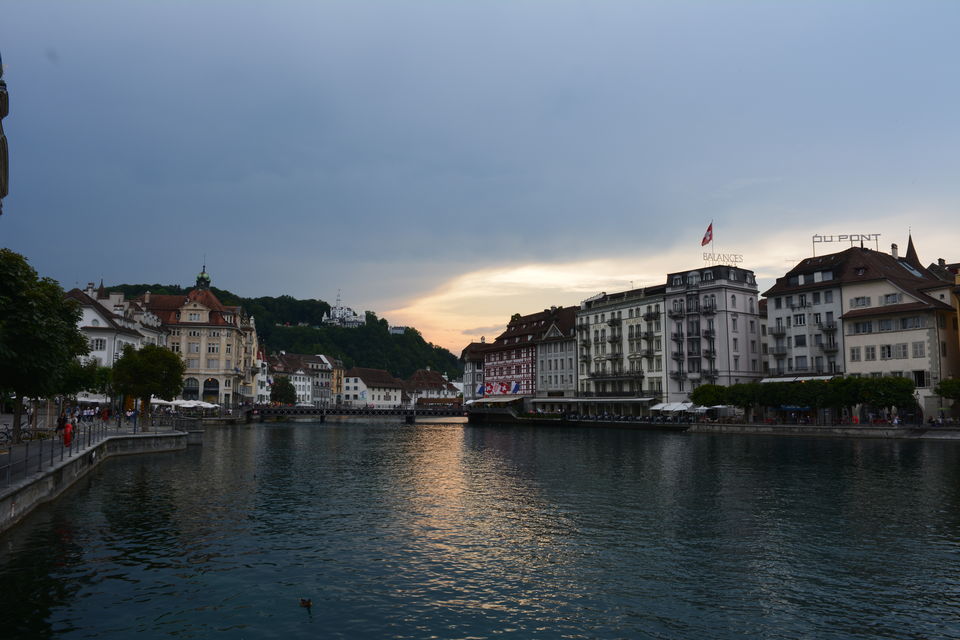 Photo of Lucerne, Main station, Zentralstrasse, Lucerne, Switzerland by Biswanath banerjee