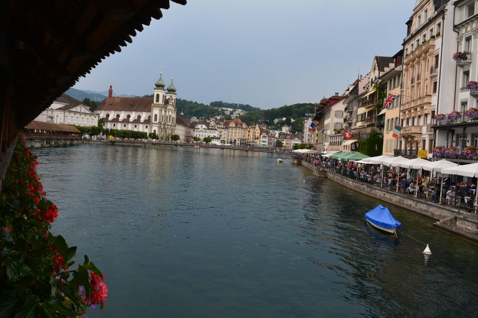 Photo of Lucerne, Main station, Zentralstrasse, Lucerne, Switzerland by Biswanath banerjee