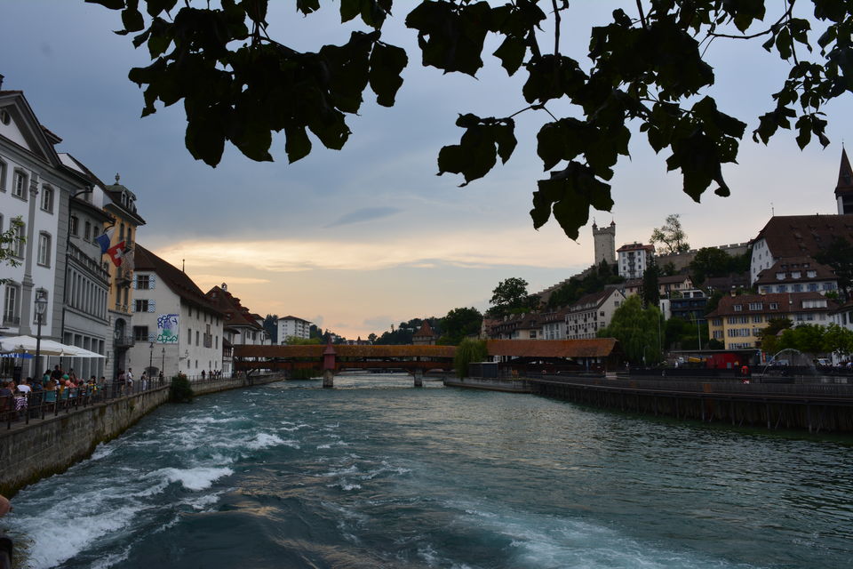 Photo of Lucerne, Main station, Zentralstrasse, Lucerne, Switzerland by Biswanath banerjee