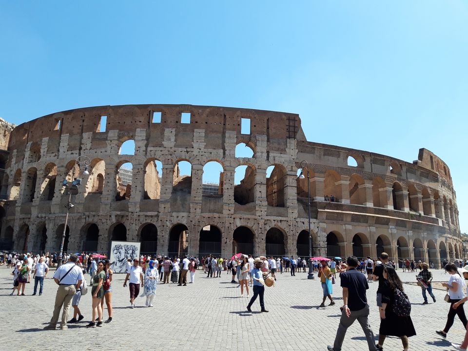 Photo of Colosseum, Piazza del Colosseo, Rome, Metropolitan City of Rome, Italy by Biswanath banerjee