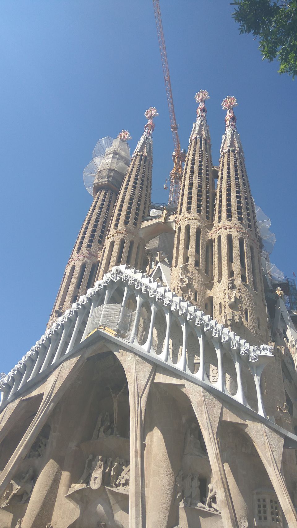 Photo of La Sagrada Familia, Carrer de Mallorca, Barcelona, Spain by Manali Kirkire