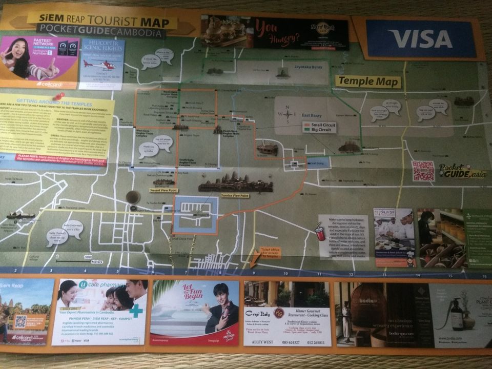 Photo of Angkor Thom, Krong Siem Reap, Cambodia by Krishnan T P
