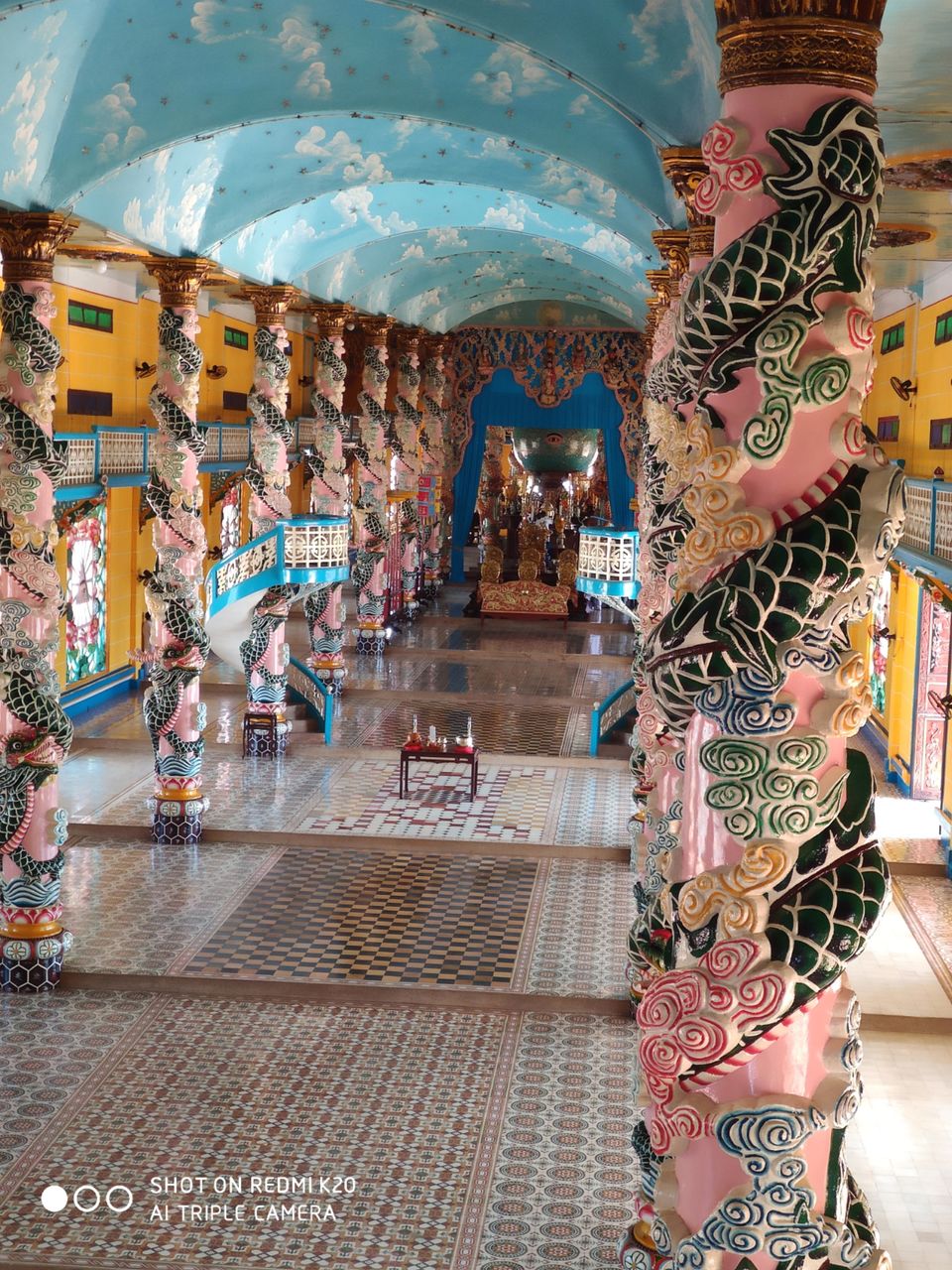 Photo of Cao Dai Temple, Hòa Thành District, Tây Ninh Province, Vietnam by Krishnan T P