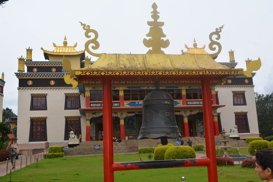 Photo of Namdroling Monastery Golden Temple, Bylakuppe, Karnataka, India by Krishnan T P