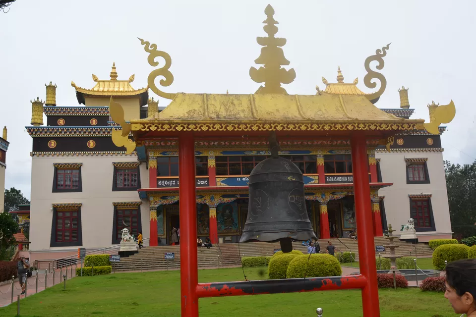 Photo of Namdroling Monastery Golden Temple, Bylakuppe, Karnataka, India by Krishnan T P