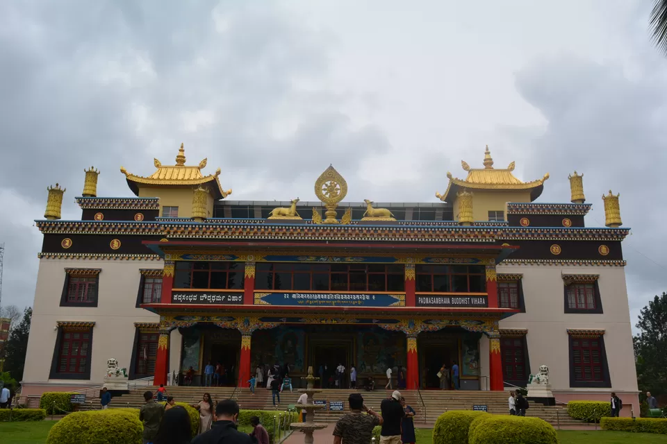 Photo of Namdroling Monastery Golden Temple, Bylakuppe, Karnataka, India by Krishnan T P