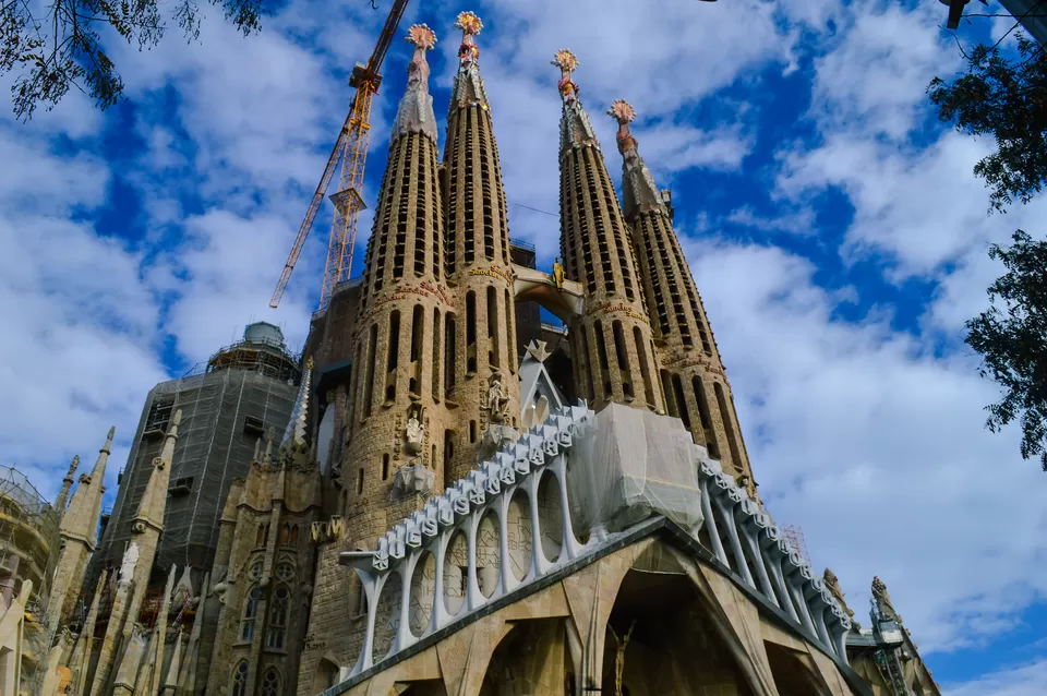 Photo of La Sagrada Familia, Carrer de Mallorca, Barcelona, Spain by Agnirudra Sikdar
