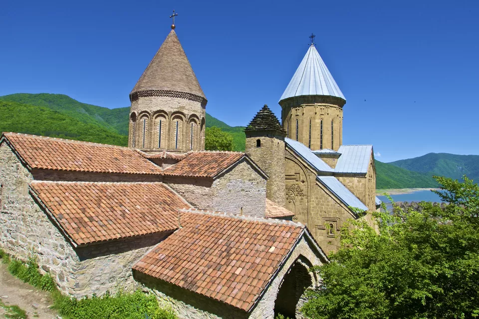 Photo of Ananuri Fortress Complex, Ananuri, Mtskheta-Mtianeti, Georgia by Priyanka Banerjee