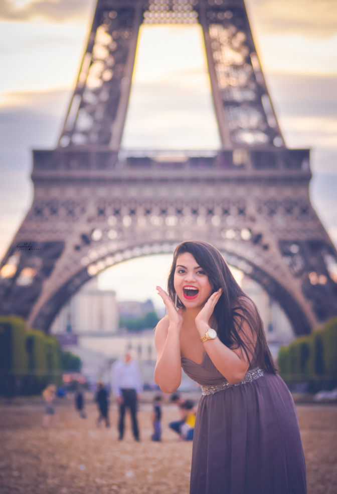 Photo of Eiffel Tower, Avenue Anatole France, Paris, France by Priyanka Banerjee