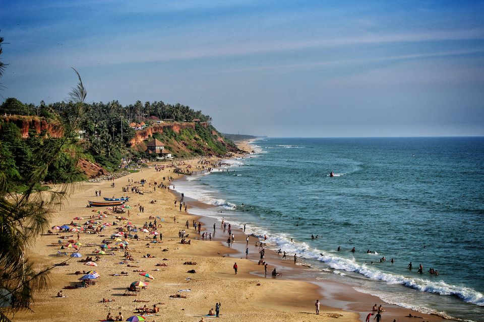 Photo of Varkala Cliff, Varkala, Kerala, India by Sudhir