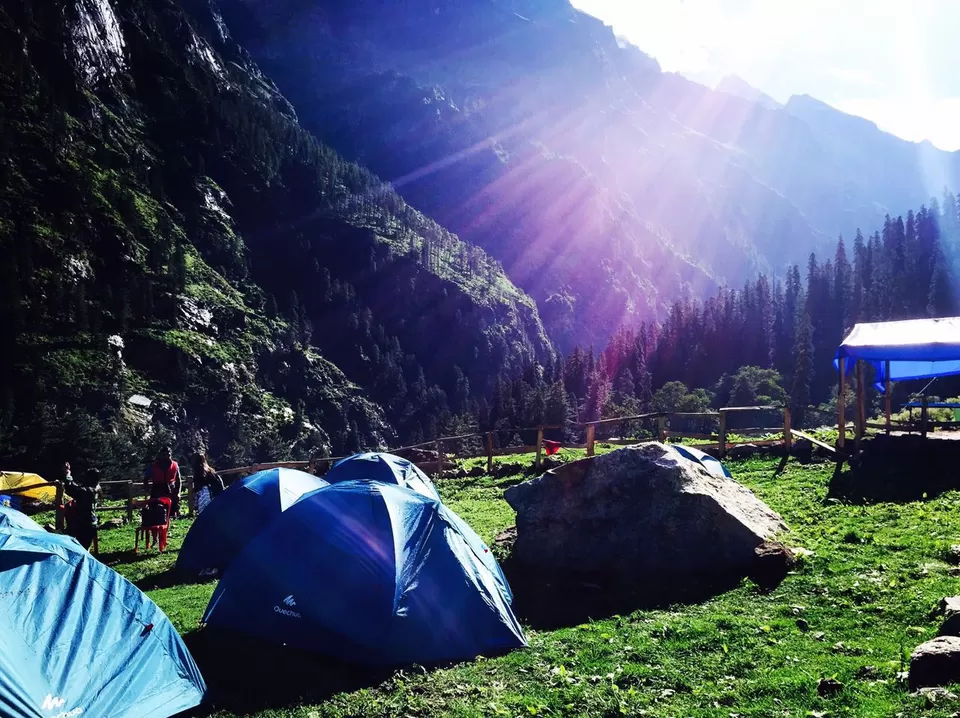 Photo of Kheerganga Camp, Khir Ganga, Himachal Pradesh, India by Sudhir