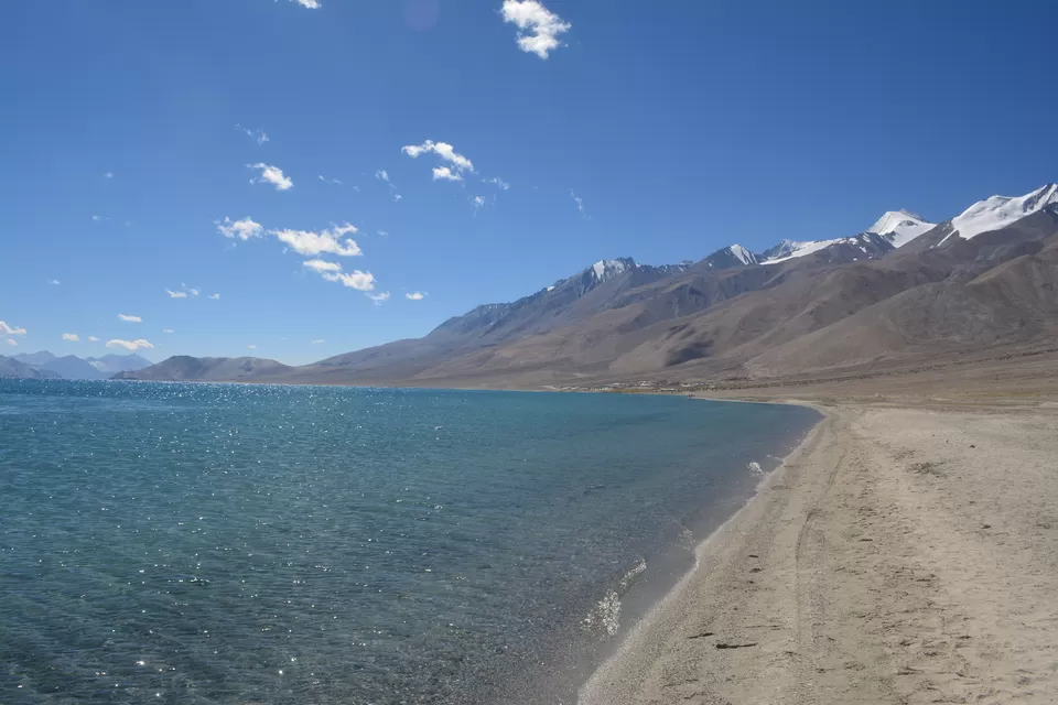 Photo of Pangong Lake by Avijit Pradhan