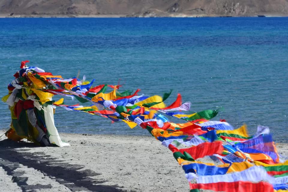 Photo of Pangong Lake by Avijit Pradhan