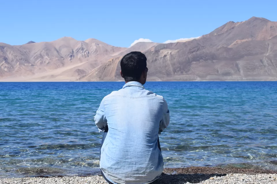 Photo of Pangong Lake by Praneet Kumar