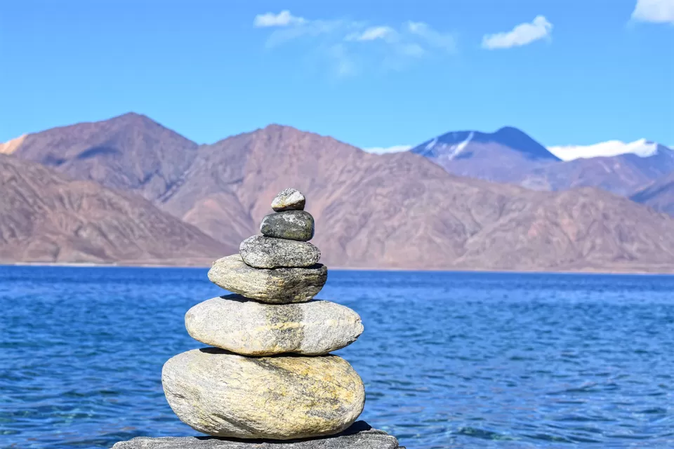 Photo of Pangong Lake by Praneet Kumar