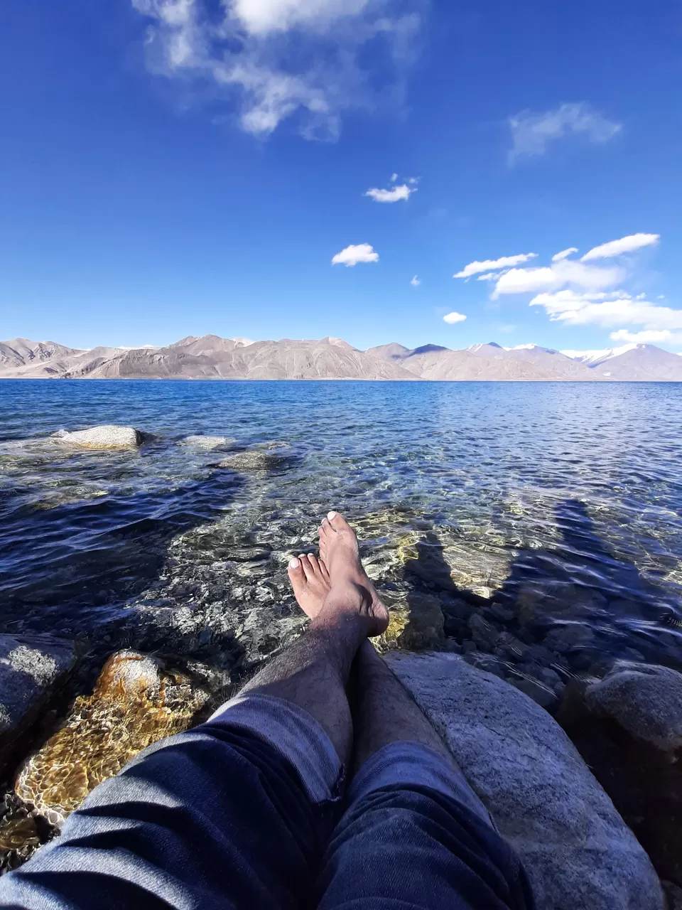 Photo of Pangong Lake by Praneet Kumar