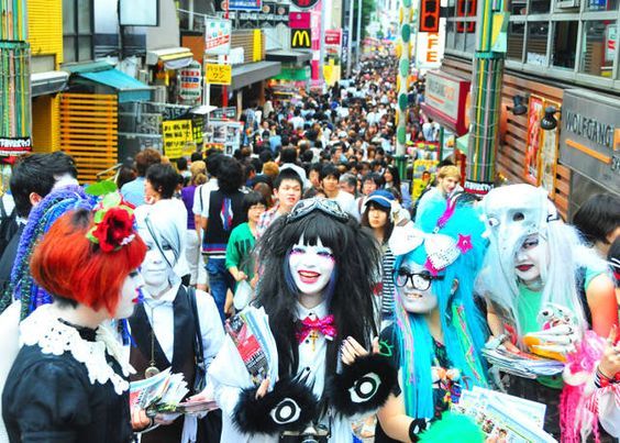 Photo of Takeshita Street竹下通, Jingumae, Tokyo, Japan by Lucy Plummer