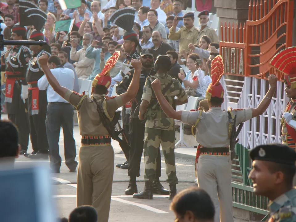 Photo of Wagah Border Park, G. T. Road, Pakistan by Bhaswati Aditya