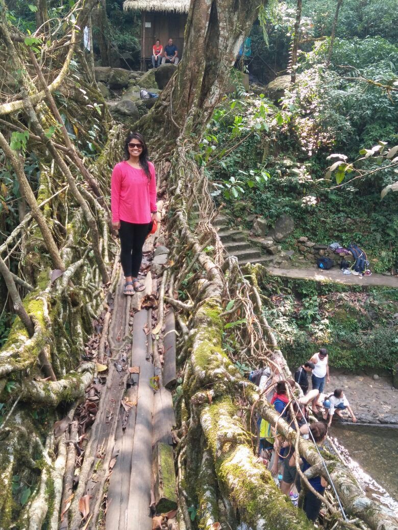 Photo of Nongriat, Meghalaya, India by Sayantani Maiti