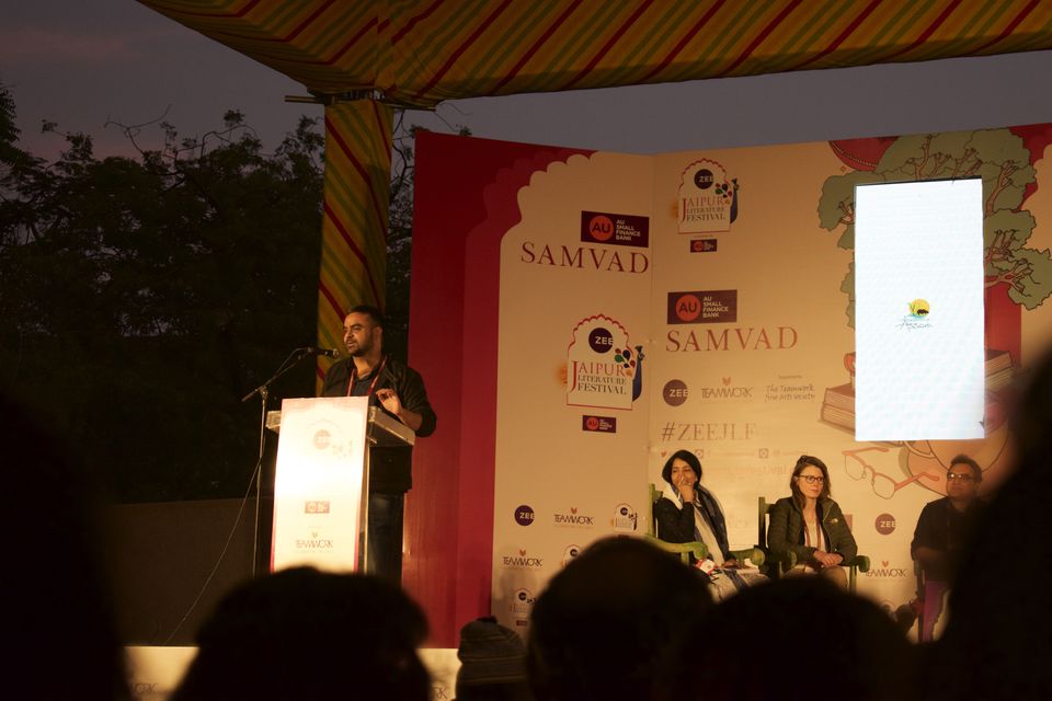 Photo of All the glitz in Jaipur Literature festival 8/18 by Sayantani Maiti