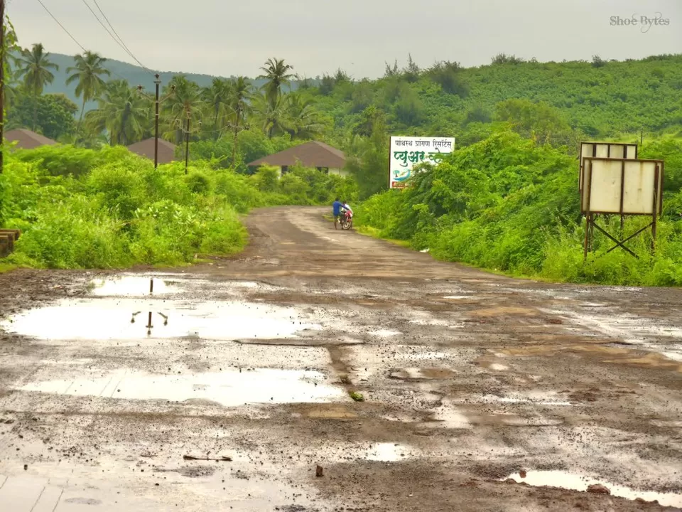 Photo of Diveagar Beach Road, Diveagar, Maharashtra, India by Devashish Patel