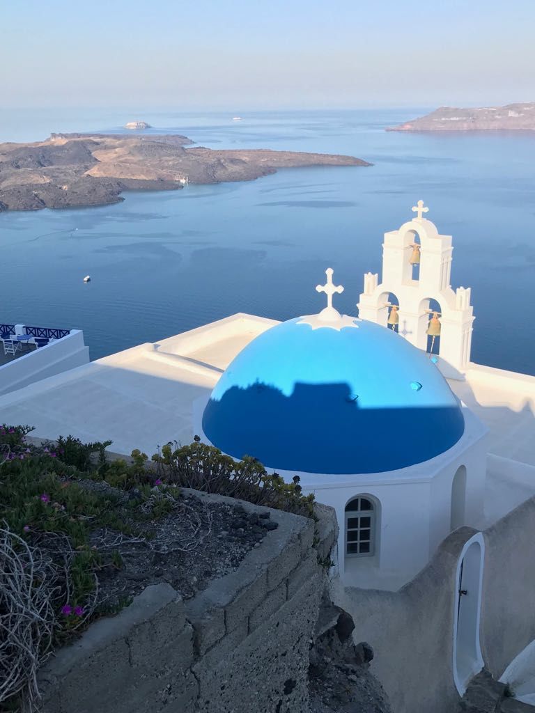 Photo of Fira, Greece by Mahalakshmi Venkatesh