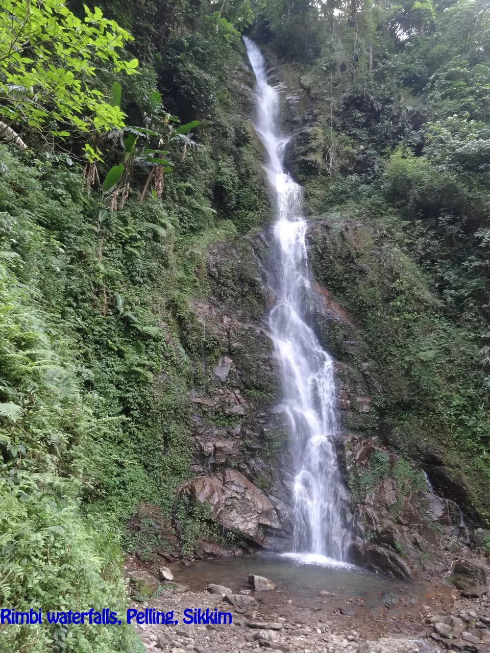 Photo of Rimbi Water Falls, Pelling-Rimbi Road, Sikkim, India by Vaswati
