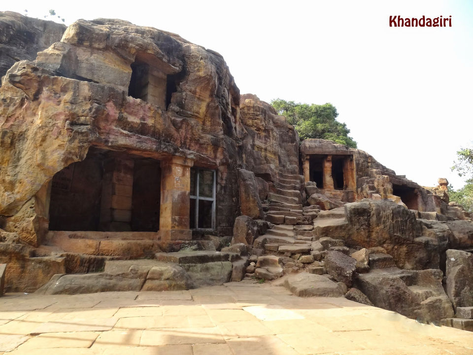 Photo of Udaygiri and Khandagiri Caves, Khandagiri, Bhubaneswar, Odisha, India by Vaswati