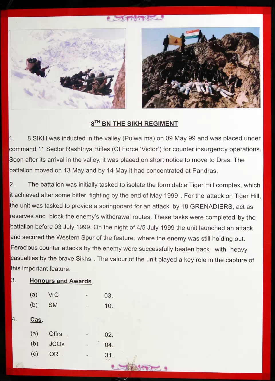 Photo of This is the only sign left behind of those who laid down their lives for their nation by Nikki Sharma