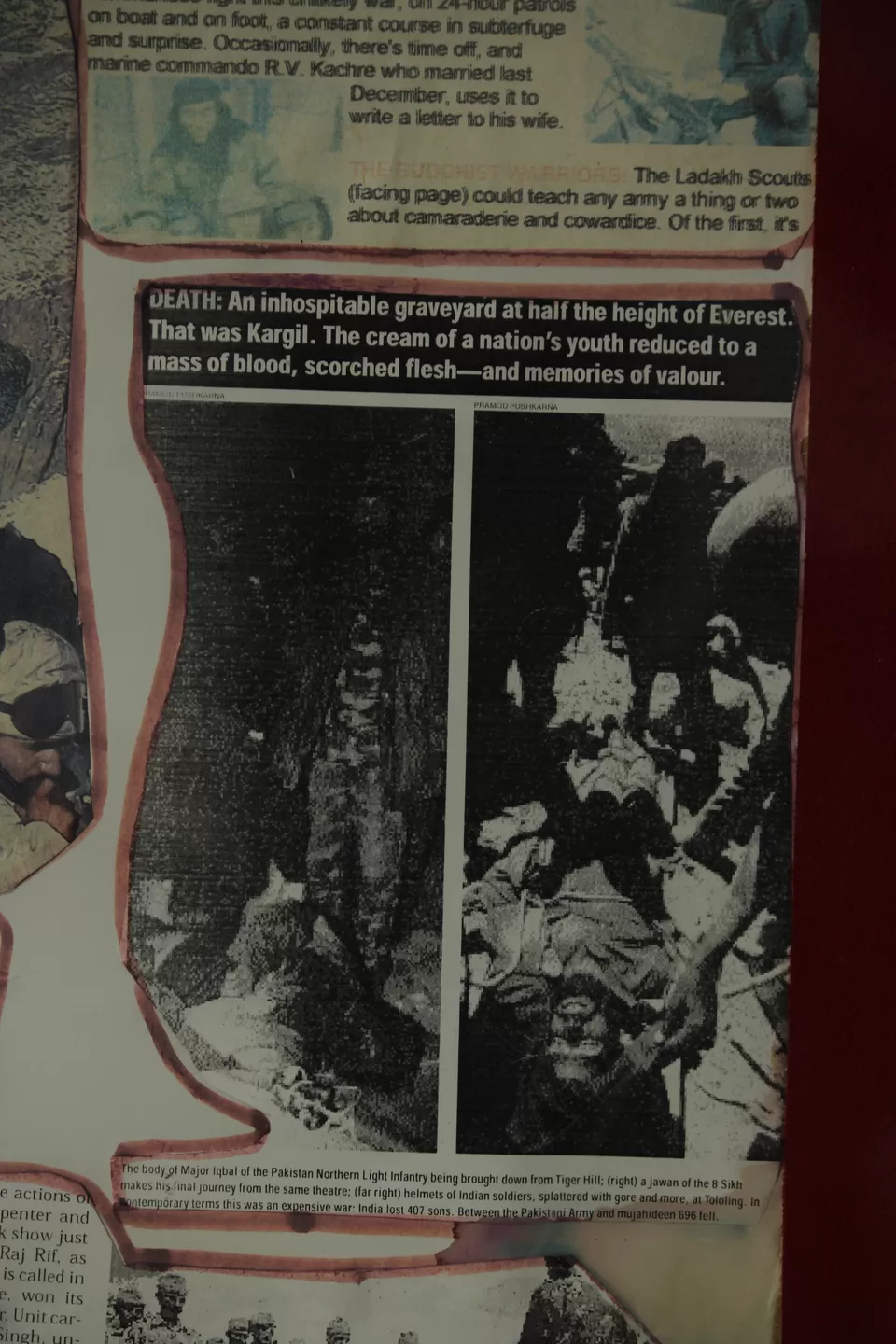 Photo of This is the only sign left behind of those who laid down their lives for their nation by Nikki Sharma