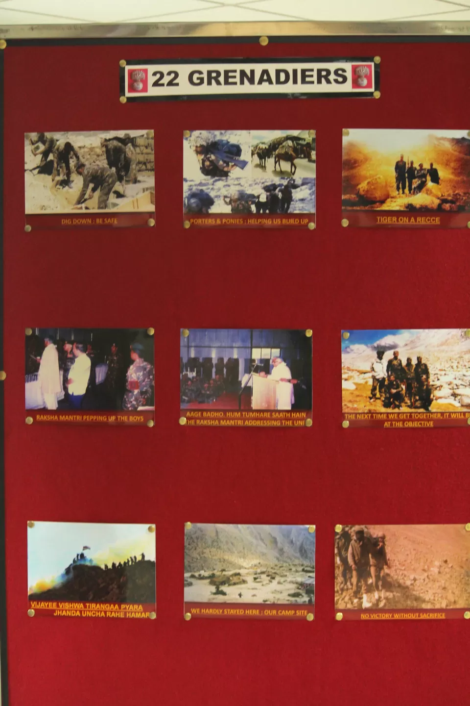 Photo of This is the only sign left behind of those who laid down their lives for their nation by Nikki Sharma