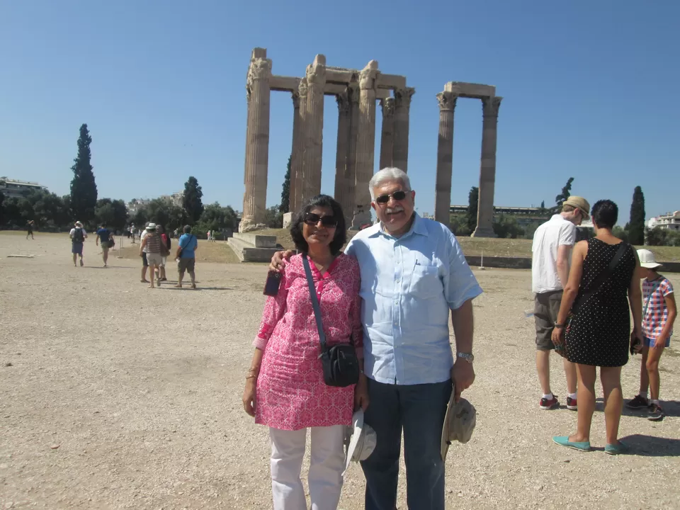 Photo of Temple of the Olympian Zeus, Athens, Kentrikos Tomeas Athinon, Greece by Leaving Harbour