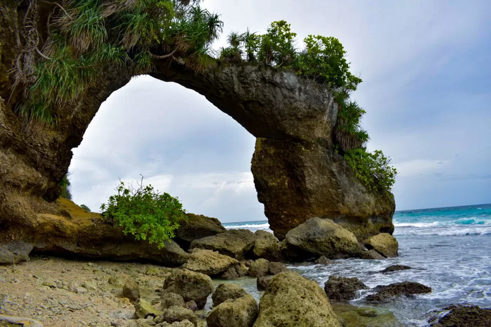 Photo of Howrah Natural Bridge (Coral Bridge), Andaman and Nicobar Islands, India by Avishek Basu