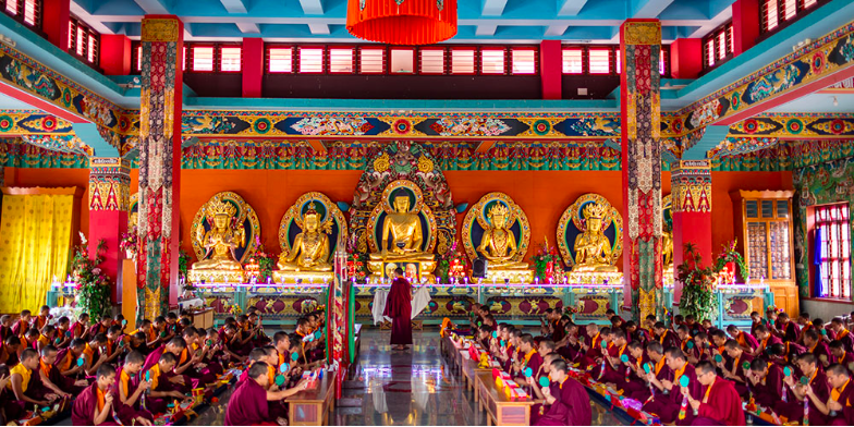 Photo of Namdroling Monastery, Sunkadahalli, Karnataka, India by Aakanksha Magan