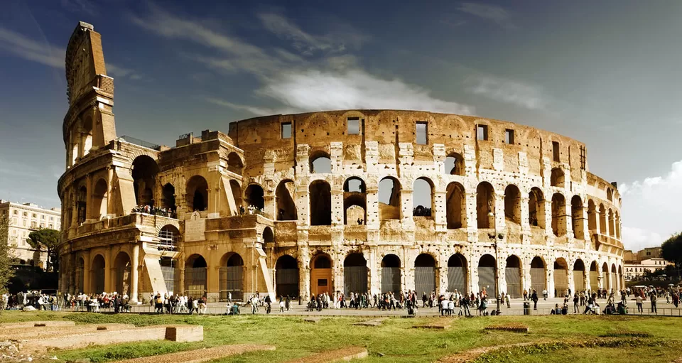 Photo of Colosseum, Piazza del Colosseo, Rome, Metropolitan City of Rome, Italy by Aakanksha Magan