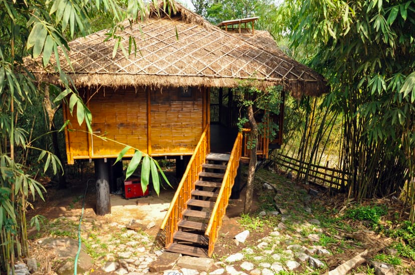Photo of This Bamboo House Amidst Lush Green Landscapes Will Make You Wanna Spend An Eternity There by Aakanksha Magan