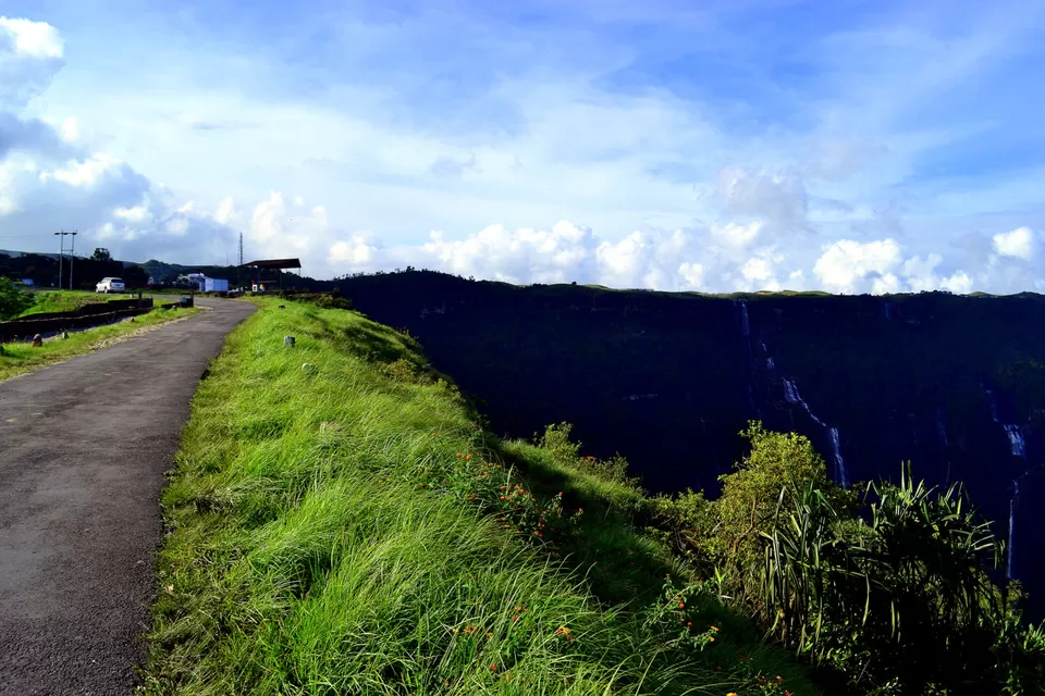 Photo of Seven Sisters Falls, Nongkalikhai, Cherrapunjee, Meghalaya, India by Nayan Das