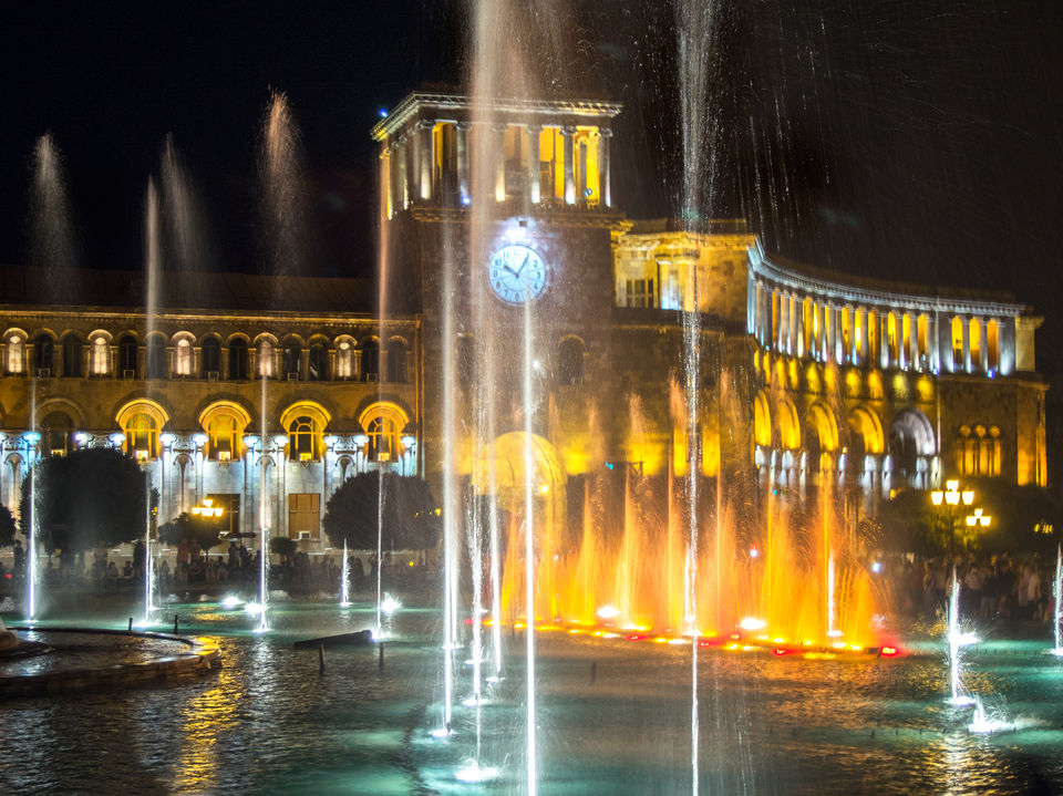 Photo of Republic Square, Aram Street, Yerevan, Armenia by Cristina Araxie Cass