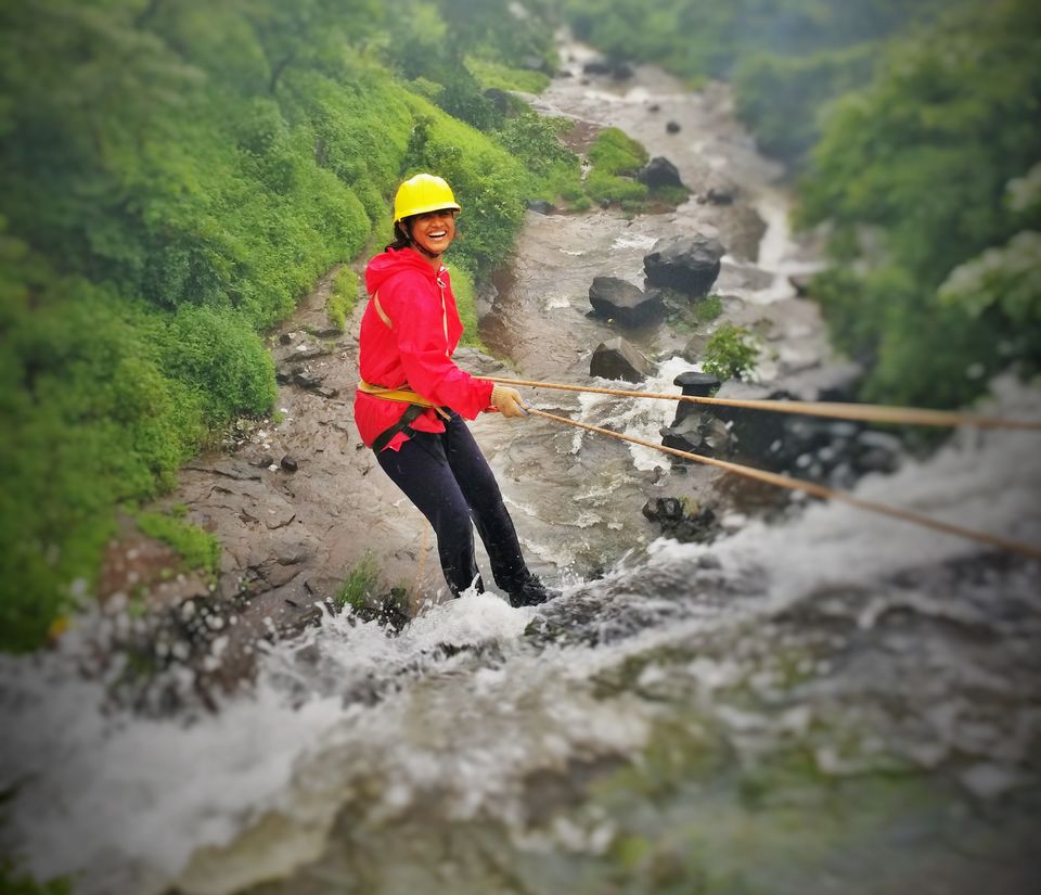 Photo of Bhivpuri/ Bekare waterfall rappelling by Sindhu Chandra