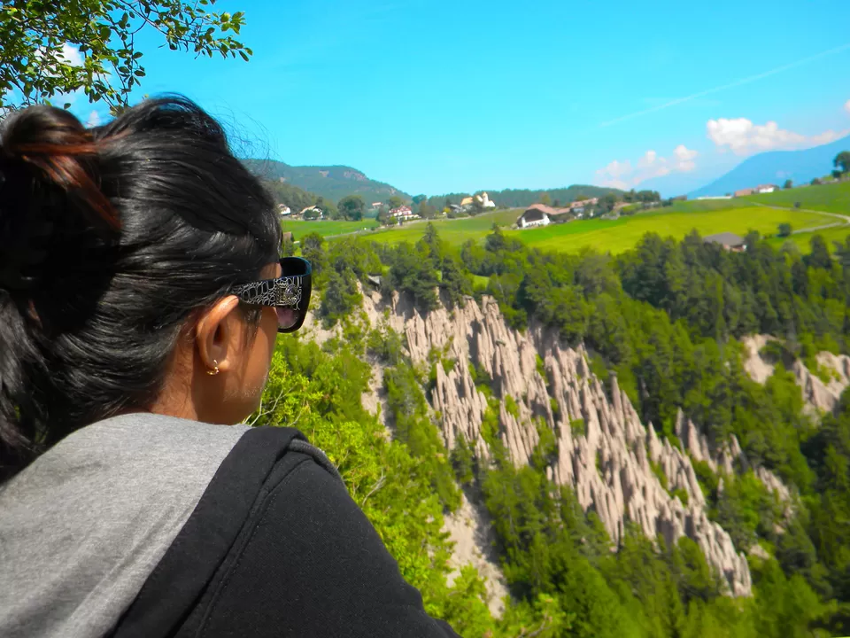 Photo of Earth Pyramids Renon, SP73, Ritten, Province of Bolzano - South Tyrol, Italy by Sindhu Chandra