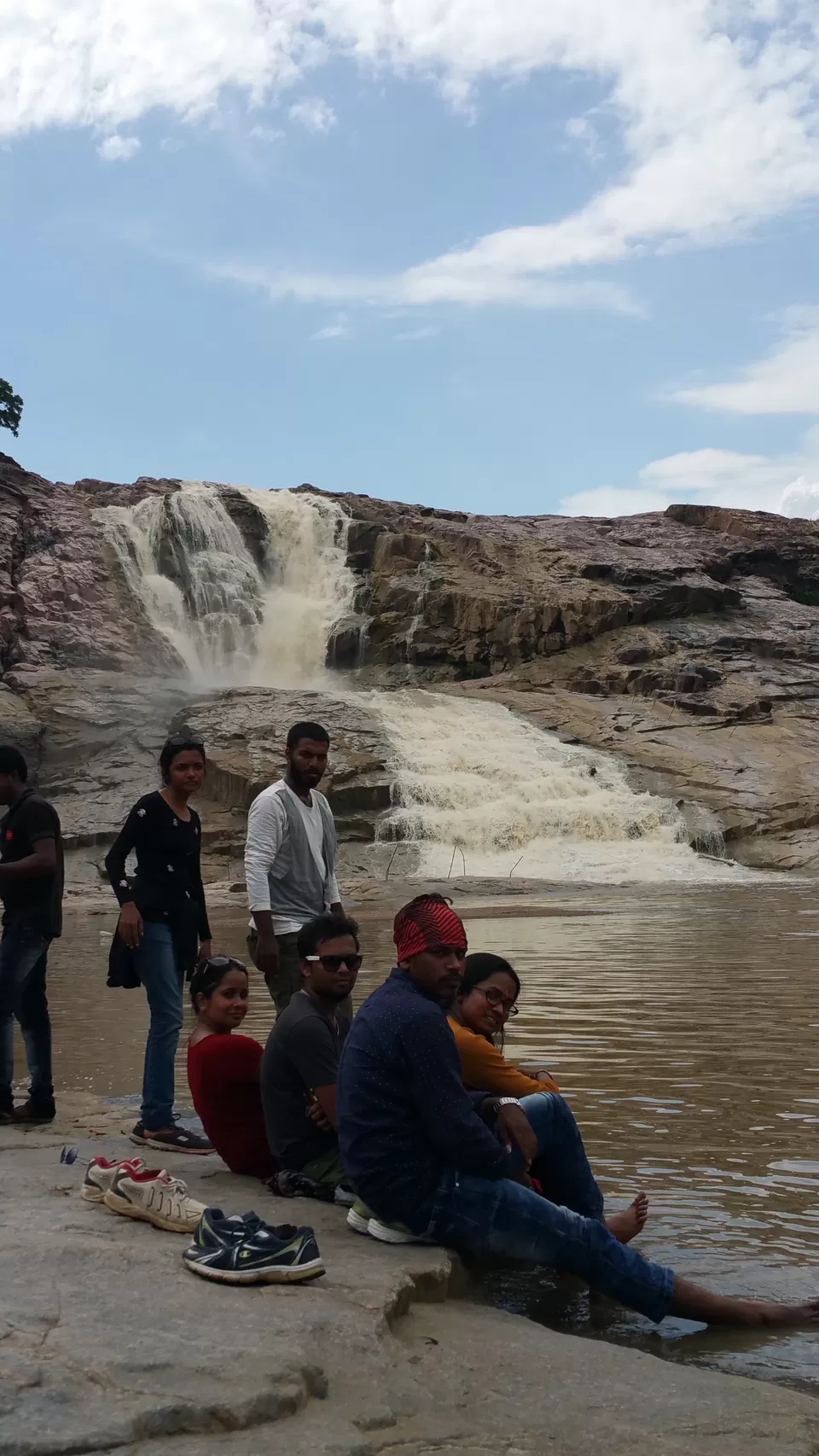 Photo of Kuntala Water Falls, Walking Path to Falls, Kuntala Khurd, Telangana, India by Sindhu Chandra