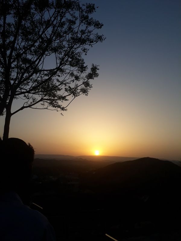 Photo of A NEW SUN SET POINT IN RAJSAMAND TOWN, CENTRAL RAJASTHAN, NW INDIA 13/16 by rakesh giri goswami
