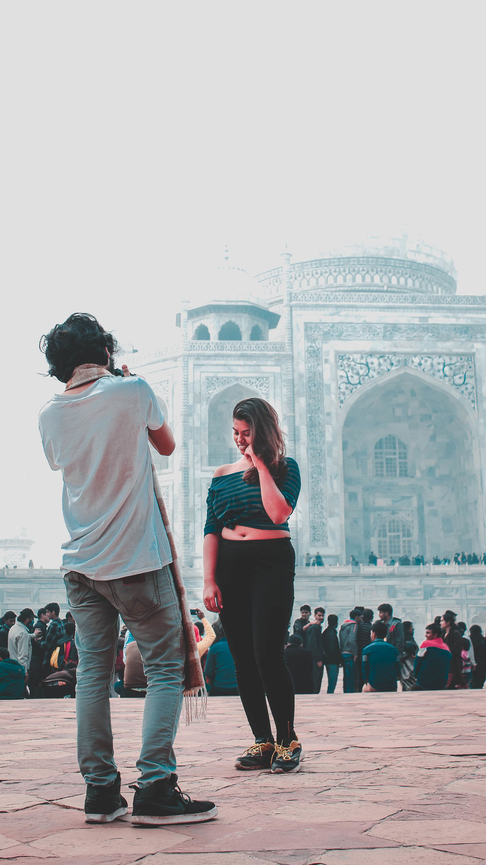 Photo of My broke life in Jaipur took me to Taj Mahal on New Year 2018 1/1 by DeepAnwita Nandi